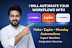 setup integromat automation and make com integration