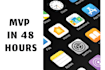 build mobile app mvp in 48 hours using claude ai