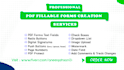 create fillable PDF forms