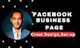 create and setup facebook business page