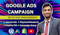 create and optimize google ads ppc and adwords campaigns