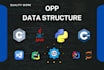 do data structures, algorithms, oop, java, python, c, and cpp projects