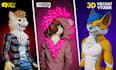 make custom vrchat avatar, vrc avatar, furry, vtuber, 3d model, vseeface, nsfw