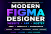 your figma app, website, and poster design expert