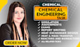 do simulation using aspen plus and do chemical engineering related tasks