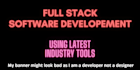 make full stack software solutions for you