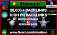 build 120,000 SEO tier 2 backlinks