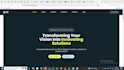 create a professional corporate website for your business
