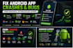 fix android app crashes, bugs and performance issues