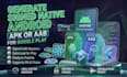 generate signed native android apk or aab for google play
