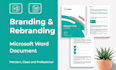 branding or rebranding your word document templates