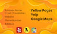 do yellow pages scraping, real estate scraping, web scraping, web scraper