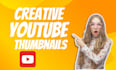 design cartoon youtube thumbnail