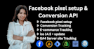 setup facebook pixel conversion API ga4 ecommerce tracking with GTM