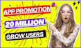 aso mobile app promotion or android game marketing