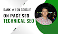 do wordpress site ranking with onpage and technical SEO optimization