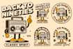 create rubber hose vintage retro cartoon illustrations