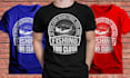do trendy t shirt design in 8 hours express delivery