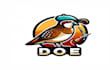 do, make, style, quail, bird, mascot logo design