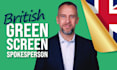 record an engaging green screen spokesperson video