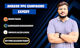 setup amazon ads campaign, amazon PPC campaign, amazon PPC optimization