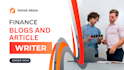 write finance article, report and blogs on any finance topic
