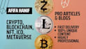 easy to understand crypto, web3 and blockchain articles