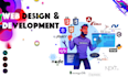 do web design development frontend backend HTML CSS bootstrap javascript jquery