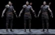 model quality game character, 3d character design, 3d game assets, props