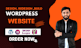 blog design, redesign elementor, redesign wordpress or elementor designer