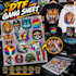 create a professional dtf gang sheet for custom apparel printing