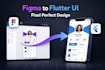 convert figma or xd design to responsive flutter app UI