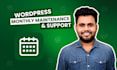 manage your wordpress website with monthly content updates and maintenance