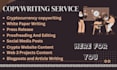 cryptocurrency, web 3 copywriting, proofreading, web contents, social media post