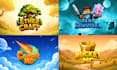create a premium minecraft server logo and branding