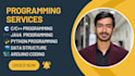 assist in oop programming, data structure programming