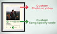 create personalized spotify qr code gift designs