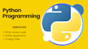 edit , write any python program and algorithm for you