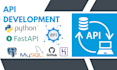 create rest api with python fastapi