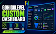 customize your custom gohighlevel saas dashboard and white label CRM