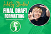 format your screenplay in final draft