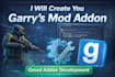 develop a custom garrys mod addon in lua