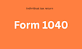 prepare US tax return form 1040 and schedule c