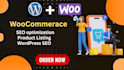 optimize woocommerce SEO, checkout, and woocommerce expert