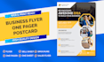 do attractive flyer, one pager, postcard, rack card design