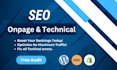 do monthly on page SEO and fix indexing crawling issues for google ranking