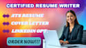 professional upgrade your your resume, cv, cover letter, linkedin profile
