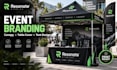design canopy tent table cover and trade show branding