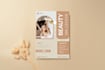 design a luxury beauty salon, spa, nail, or lash studio flyer and poster
