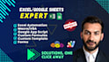 do excel spreadsheet,  google sheet, formula, excel macro vba automation